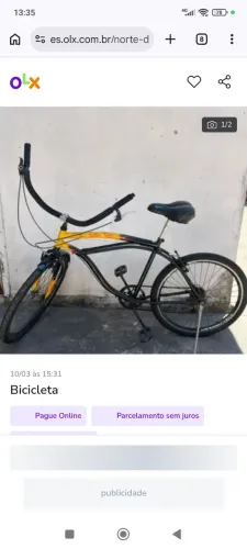 Bicicleta aro 16, vendo barato!