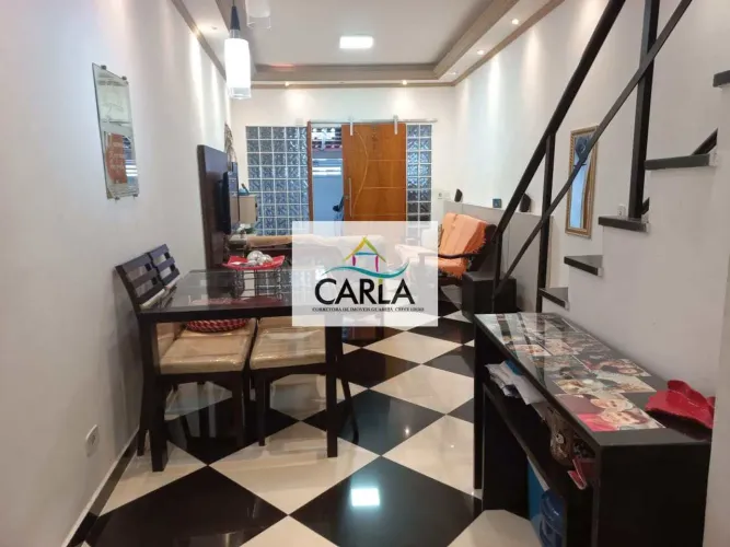 Sobrado com 2 quartos, Vila Santo Antônio, Guarujá - R$ 700 mil, Cod: 1260