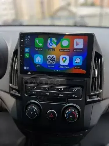 Multimídia i30 instalada com carplay