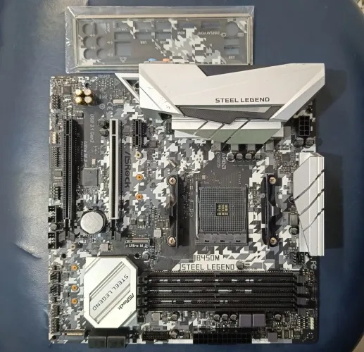 PLACA MÃE B450M ESTEEL LEGEND