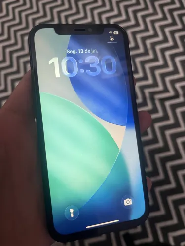 iPhone 12 Azul Meia-Noite 128GB - Funcionando Perfeitamente