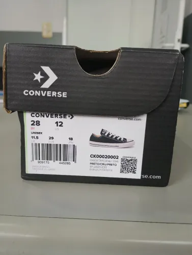 ALL STAR PRETO 28, NOVO!