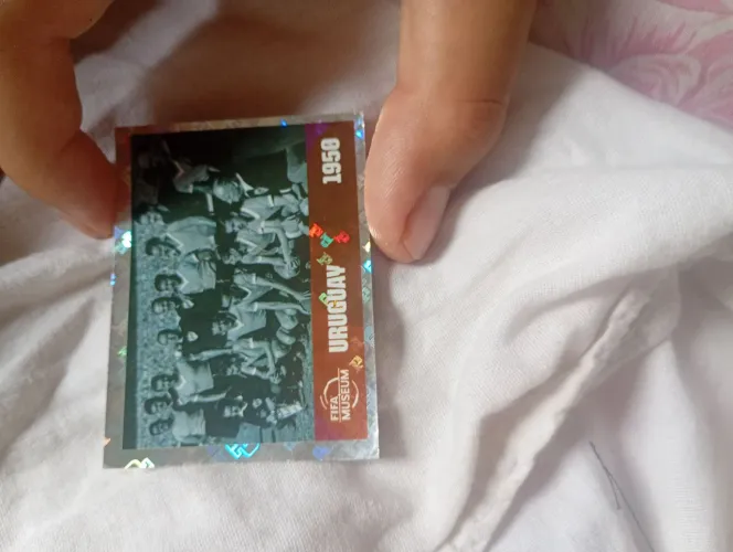 Figurinha Da Seleção Do Uruguai 1950 Brilhante