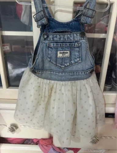 Salopete / jardineira oshkosh infantil