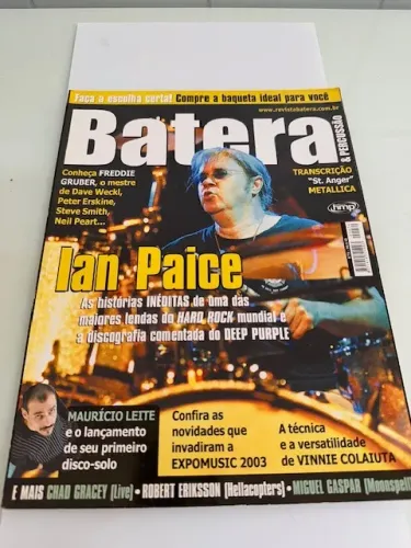 DEEP PURPLE Ian Paice - Revista Batera (2003)
