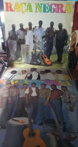 Lote 5 LPs Raça Negra (1991 a 1994)
