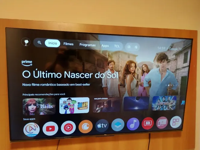 Smart TV TCL 55 polegadas 4k