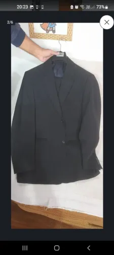 Terno N56L GARBO luxo masculino preto