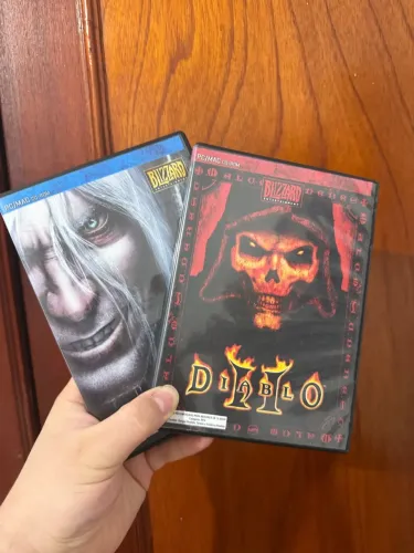 Diablo 2 + Warcraft 3 Frozen Throne PC