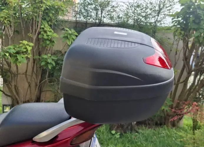 Baú 45L para Moto Novo Espaçoso