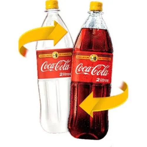 Vasilhame Completo Coca-Cola 2 Litros Retornável - R$ 50,00
