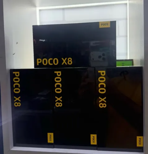 POCO X8 5G NFC 8 / 256GB R$2099,00 - LARANJA - BRANCO - PRETO