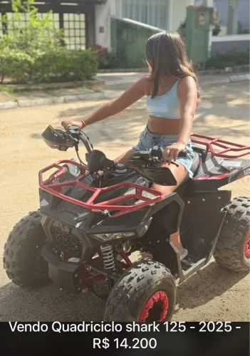 Quadriciclo - shark 125 cilindradas -2025