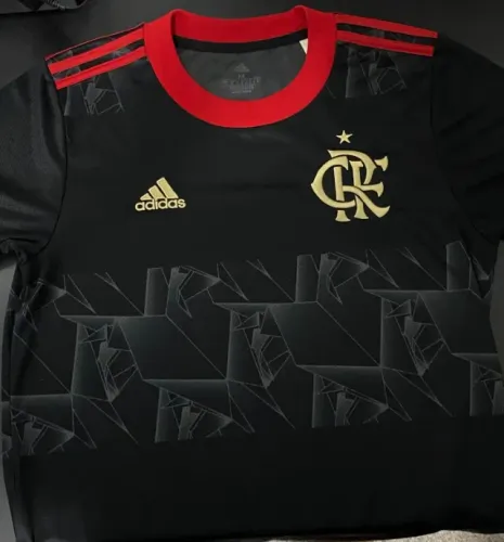 Camisa Flamengo Adidas Preta Original 2021 | Tam. M