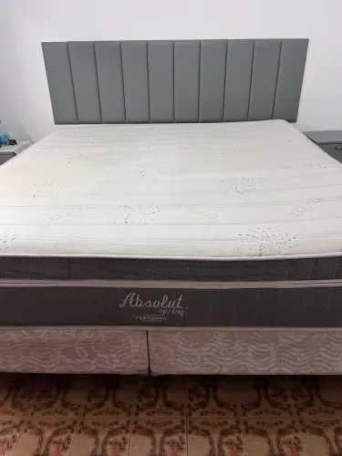 Cama Box King Size Ortobom Absolut Spring