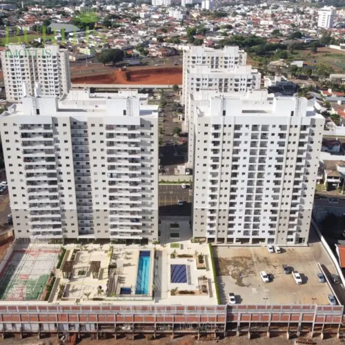 Apartamento para alugar em Rio Verde, Condomínio Yes Garden, com 3 quartos, com 77 m², Yes