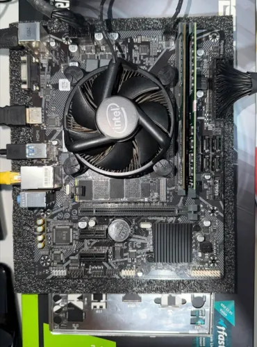 KIT INTEL CORE I7 10700F + PLACA MAE +16GB DDR4 +NVME 256GB FAÇO CATIRA