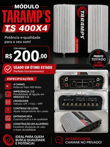 Módulo Taramps X400