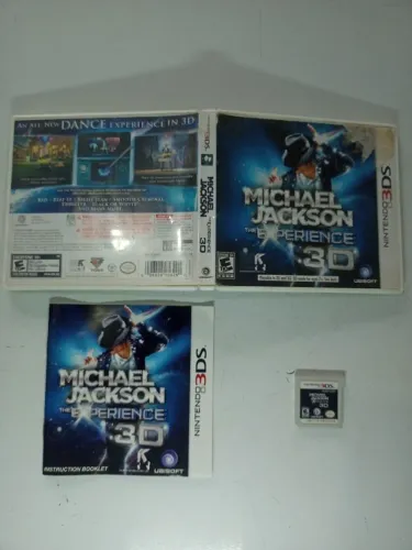 Michael Jackson: The Experience 3D Nintendo 3DS CIB. Ler descrição