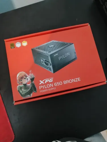 Fonte XPG Pylon 650W Bronze