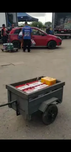 Engate com carrossinha da cg 160