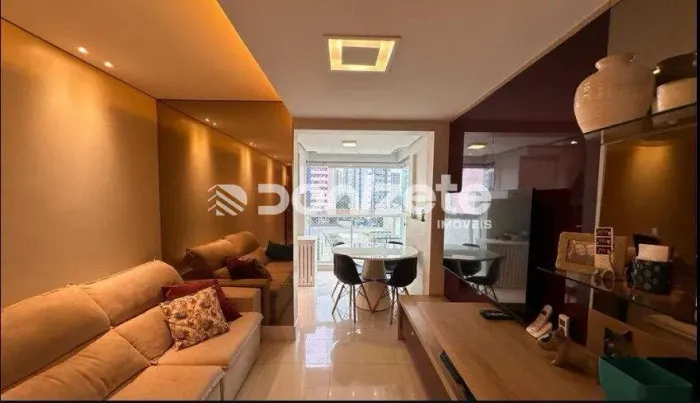 Apartamento 76 m² com 2 suítes, varanda gourmet, 2 vagas em Santo André Centro aceita fin