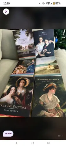Coleção de livros Jane Austen em inglês , orgulho e preconceito e outros