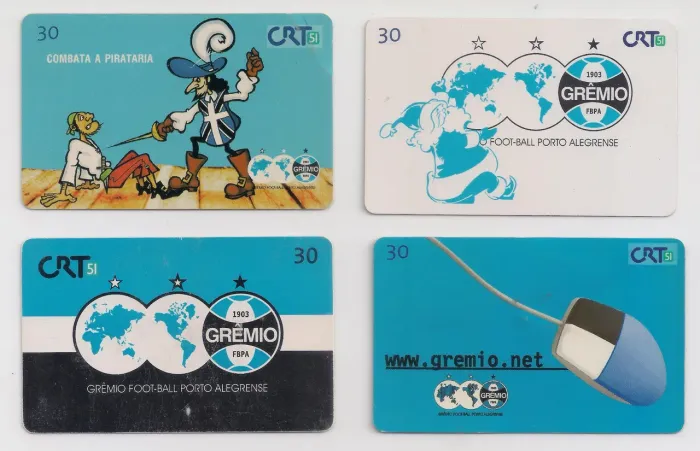 Telecartofilia Grêmio FBPA (Ano 1999)
