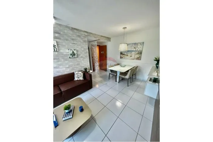 Apartamento 3 Quartos mobiliado no Palm Village Acqua em Muro Alto - PE