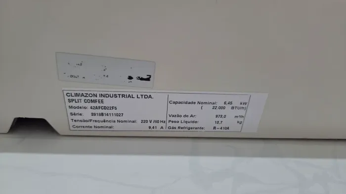 Ar Condicionado 22000btu