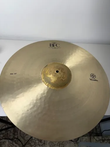 Ride BFC Brazilian Finest Cymbals Versaliko 22" Brilliant Raw Bell VKR22 Bronze B20