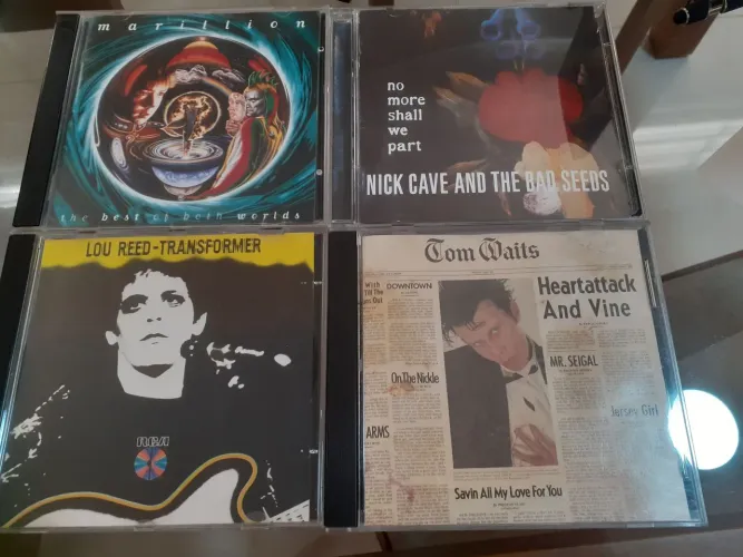 10 CDs Tom Waits, Nick Cave, Lou Reed etc