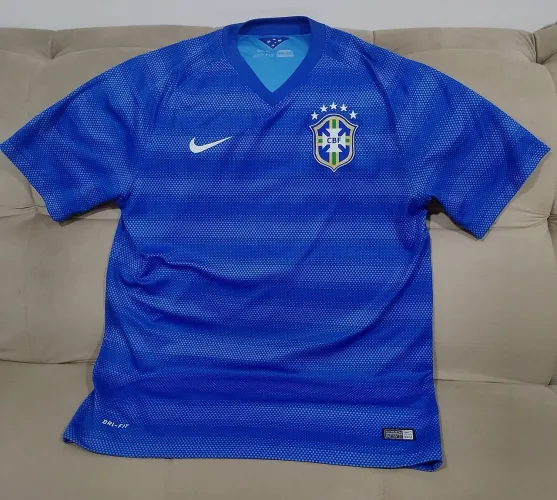 Camisa do Brasil original azul copa de 2014.