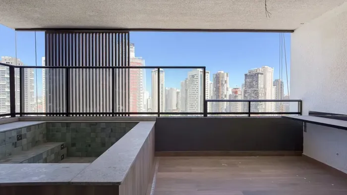 OPUS GYRO RICARDO PARANHOS Apartamento com 2 suítes no Setor Marista com Piscina privativa