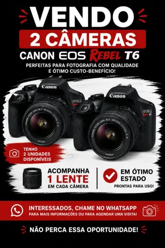 Câmera Fotográfica Canon