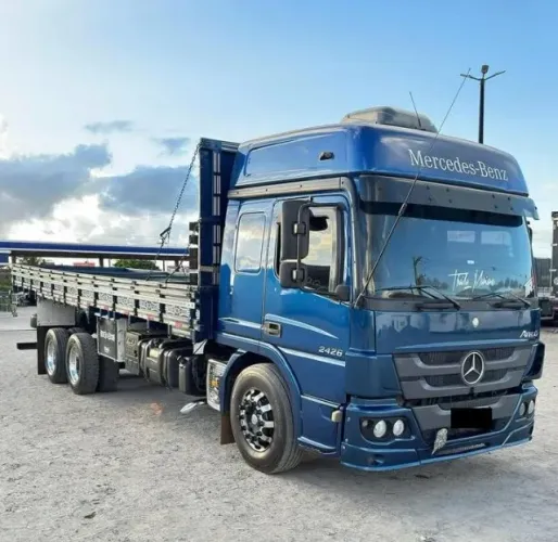 atego 2426 6x2 ano 2014 carroceria