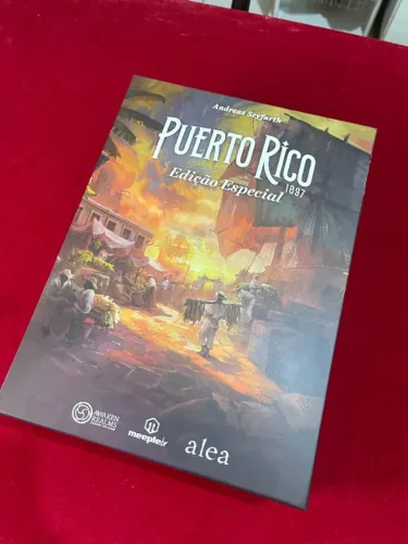 Boardgame Puerto Rico 1897 - Edição Especial (Versão Básica + barcos 3D + moedas de metal)