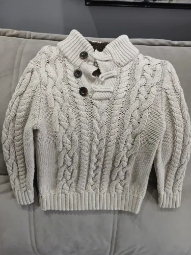 Blusa de lã infantil menino Baby Gap tamanho 3T<br>R$ 90,00