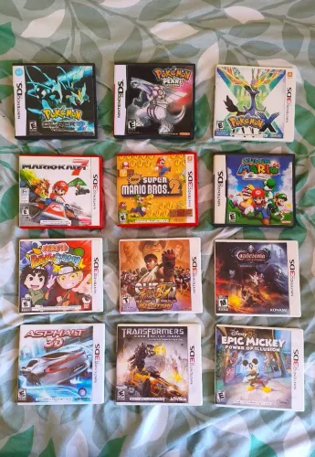 Jogos de Nintendo 3ds e DS (valores na descrição)