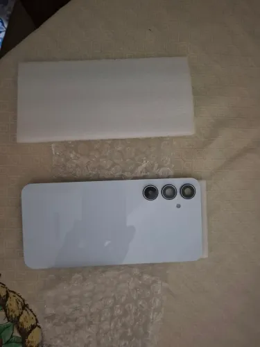 Tampa Traseira Samsung Galaxy A55 5G Original - Azul Gelo (Ice Blue)