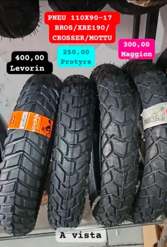 Pneu traseiro bros/xre190/crosser/mottu