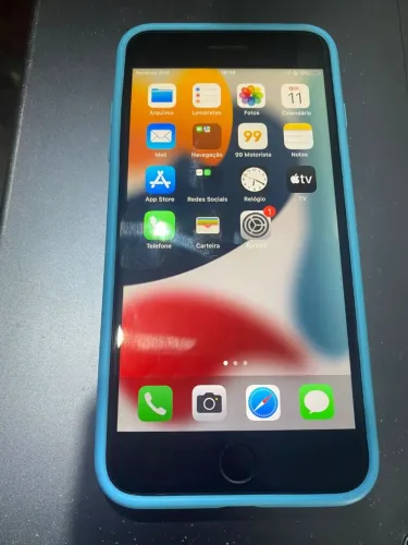 iPhone 7 plus memória 128 GB com biometria digital