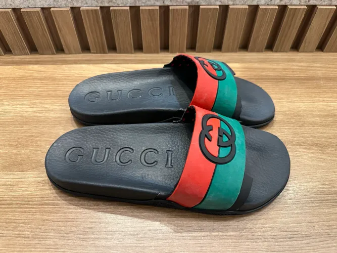 Sandália Gucci Original Desapego Tam 41/42