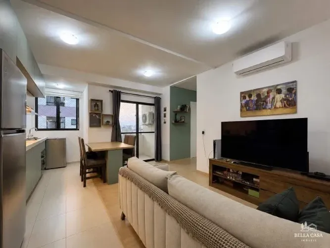 Apartamento Mobiliado com 2 quartos no bairro Saguaçu em Joinville/SC