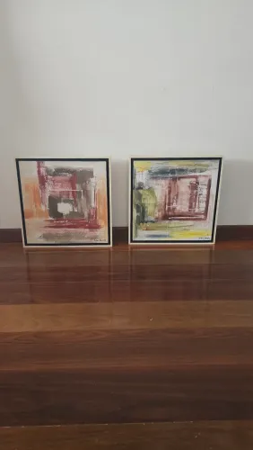 Quadro decoração 700 reais o par