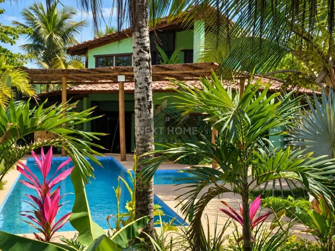 Casa Pé na Areia com Piscina Privativa