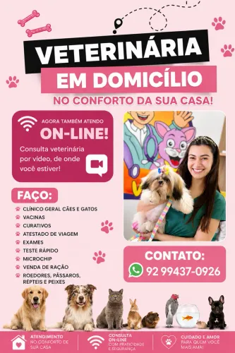 Veterinária a domicílio