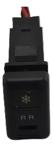 Botão Rr Ar Condicionado Besta Furgão 1999 Original Preto