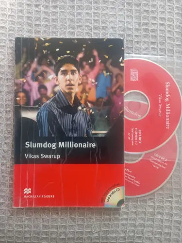 Livro macmillan readers - Slumdog Millionaire. Com CD. Em inglês. Para professor e aluno.