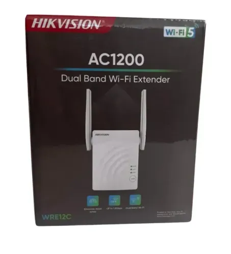 Repetidor WIFI Hikvision DS-3WRE12C AC1200 Dual Band